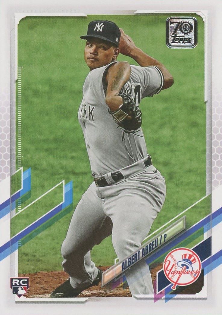 Albert Abreu 2021 Topps Series 1 RC #88
