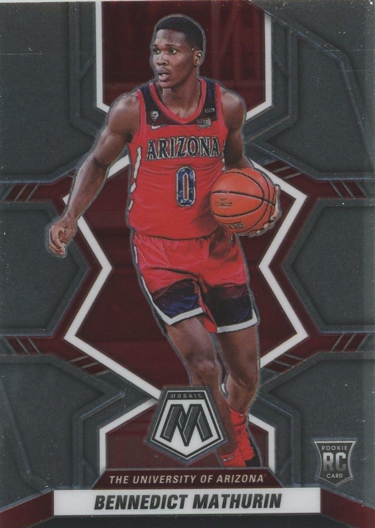 2022-23 Chronicles Bennedict Mathurin Mosaic Draft Picks RC #11