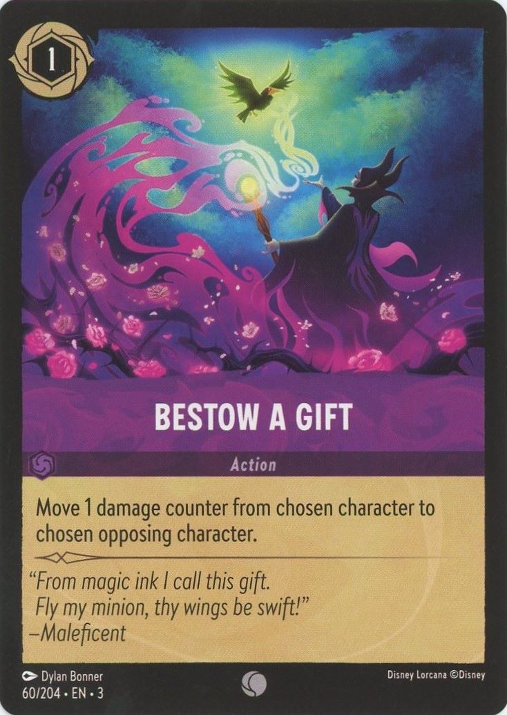 Bestow a Gift Disney Lorcana Into the Inklands #60 Common