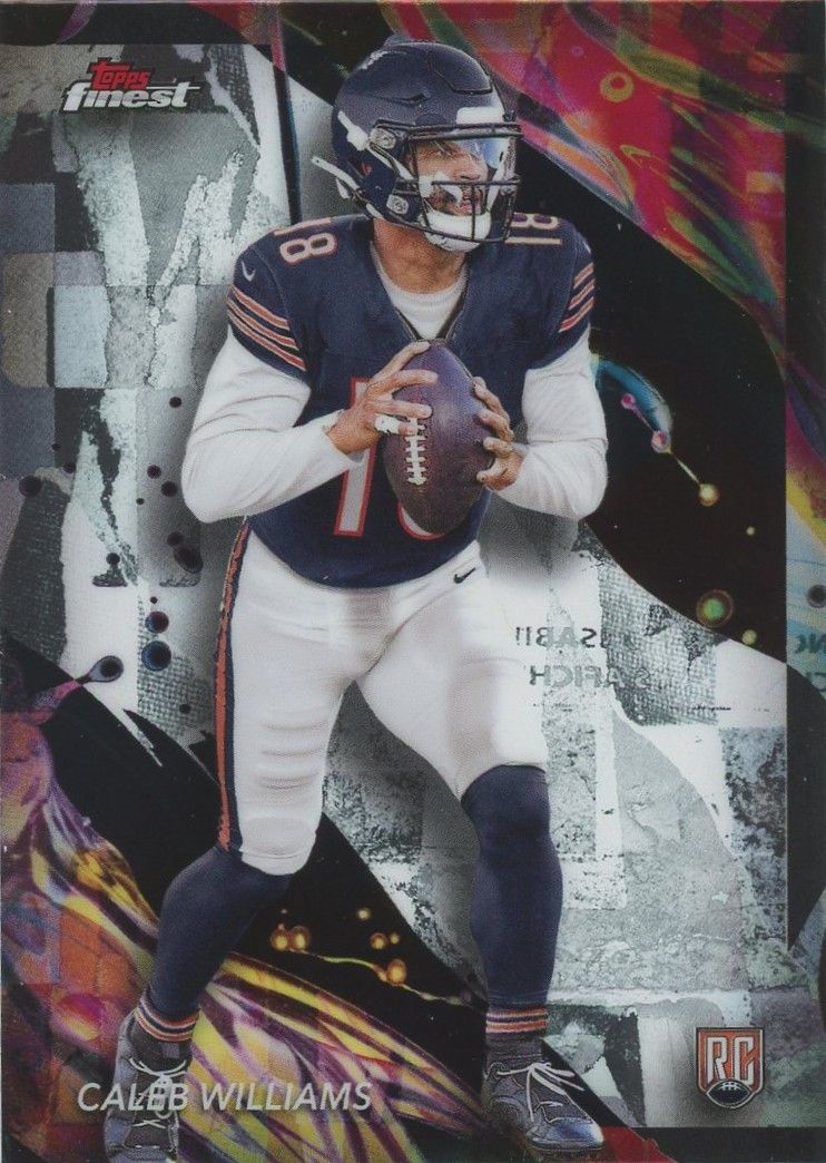 Caleb Williams 2024 Topps Finest Rookie RC #161 Uncommon Chicago Bears