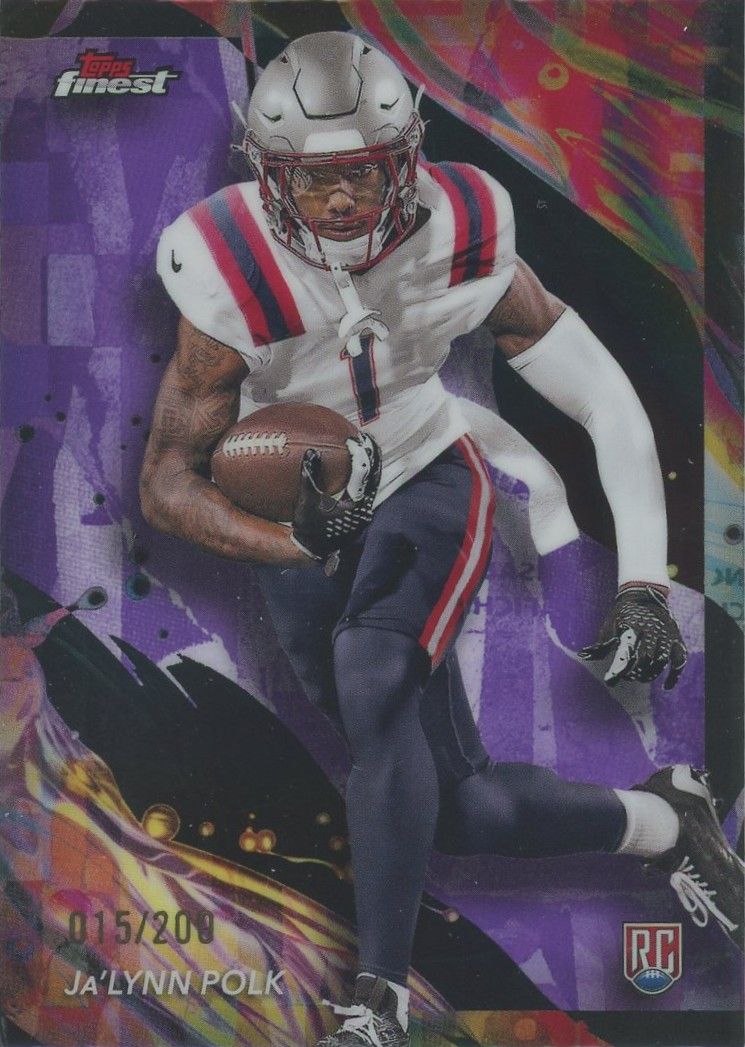 Ja'Lynn Polk 2024 Topps Finest Purple Rookie RC #15/200 #188