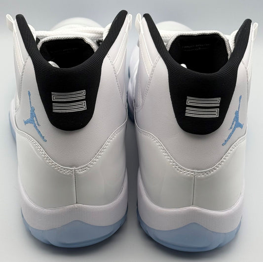 Jordan 11 Retro White/Legend Blue-Black CT8012-104 Men Sz 13