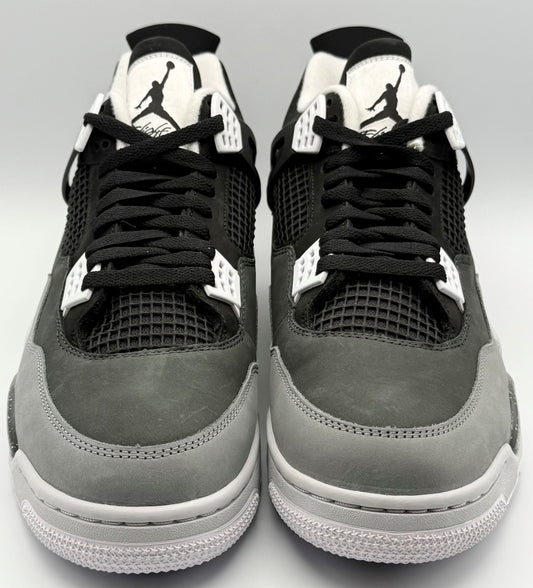 Nike Air Jordan 4 Retro Fear Black White FQ8138-002 Men's Sz 13
