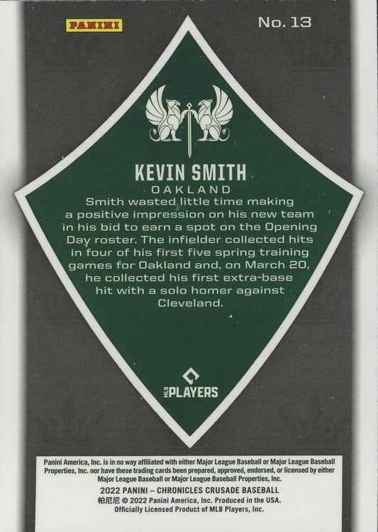 2022 Panini Chronicles Kevin Smith Crusade Rookie #13