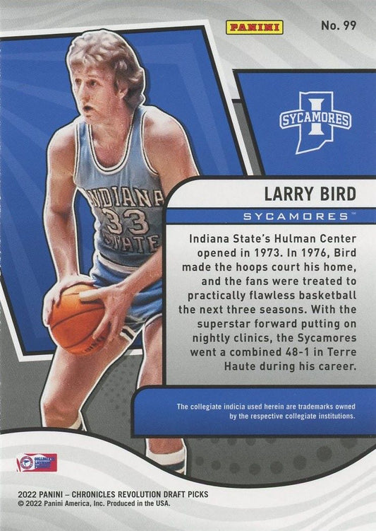 2022 Chronicles Larry Bird Draft Picks Revolution #99