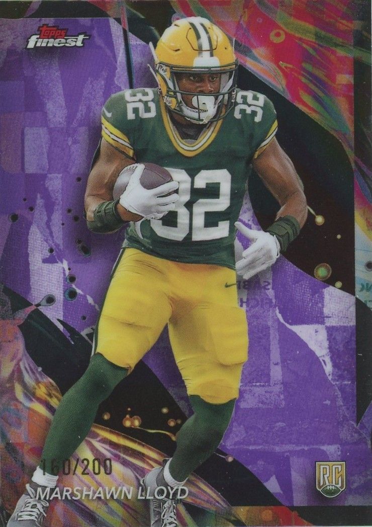 Marshawn Lloyd 2024 Topps Finest Purple Rookie RC #160/200 #171