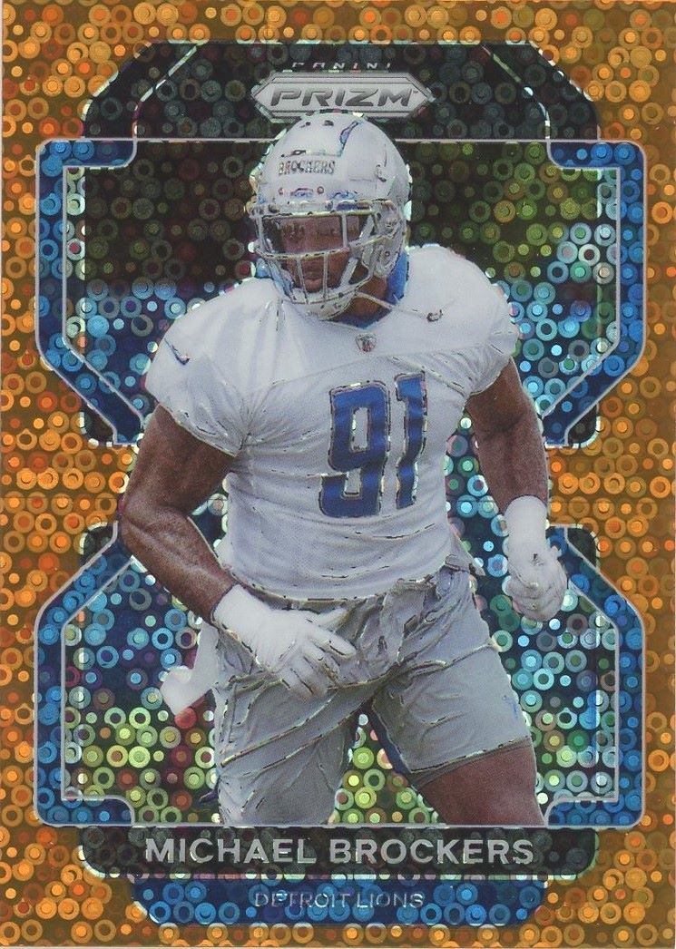 Michael Brockers 2021 Panini Prizm Orange Disco #151