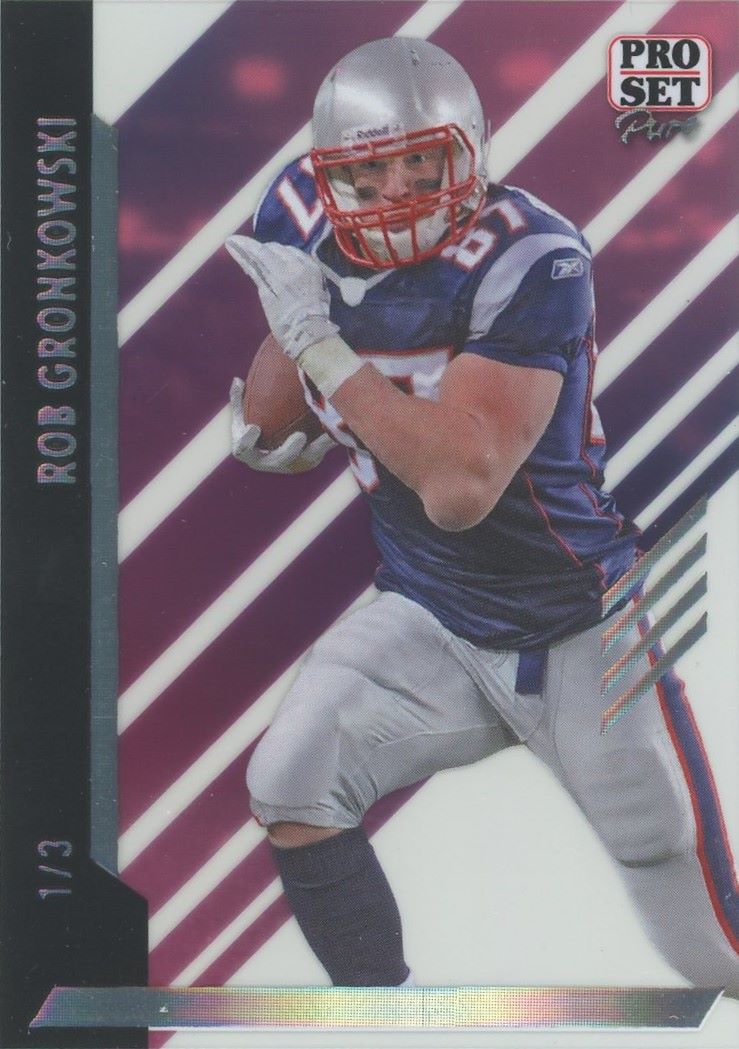 Rob Gronkowski 2024 Leaf Pro Set Pure Holo #1/3 #90