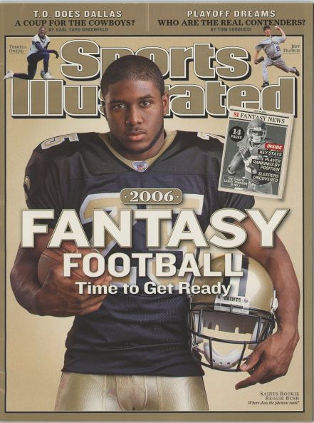 Sports Illustrated Saints Reggie Bush Cover 07.24.2006