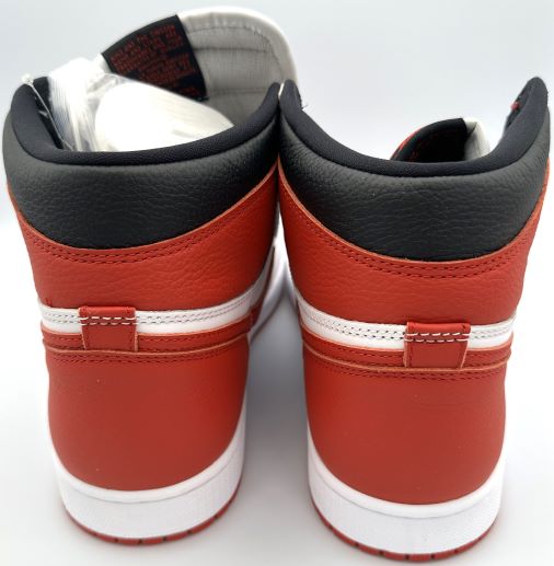 Jordan 1 Heritage Retro High OG White University Red Black Men Size 10.5