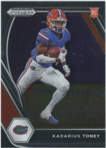 2021 Panini Prizm Draft Picks Kadarius Toney Rookie #117