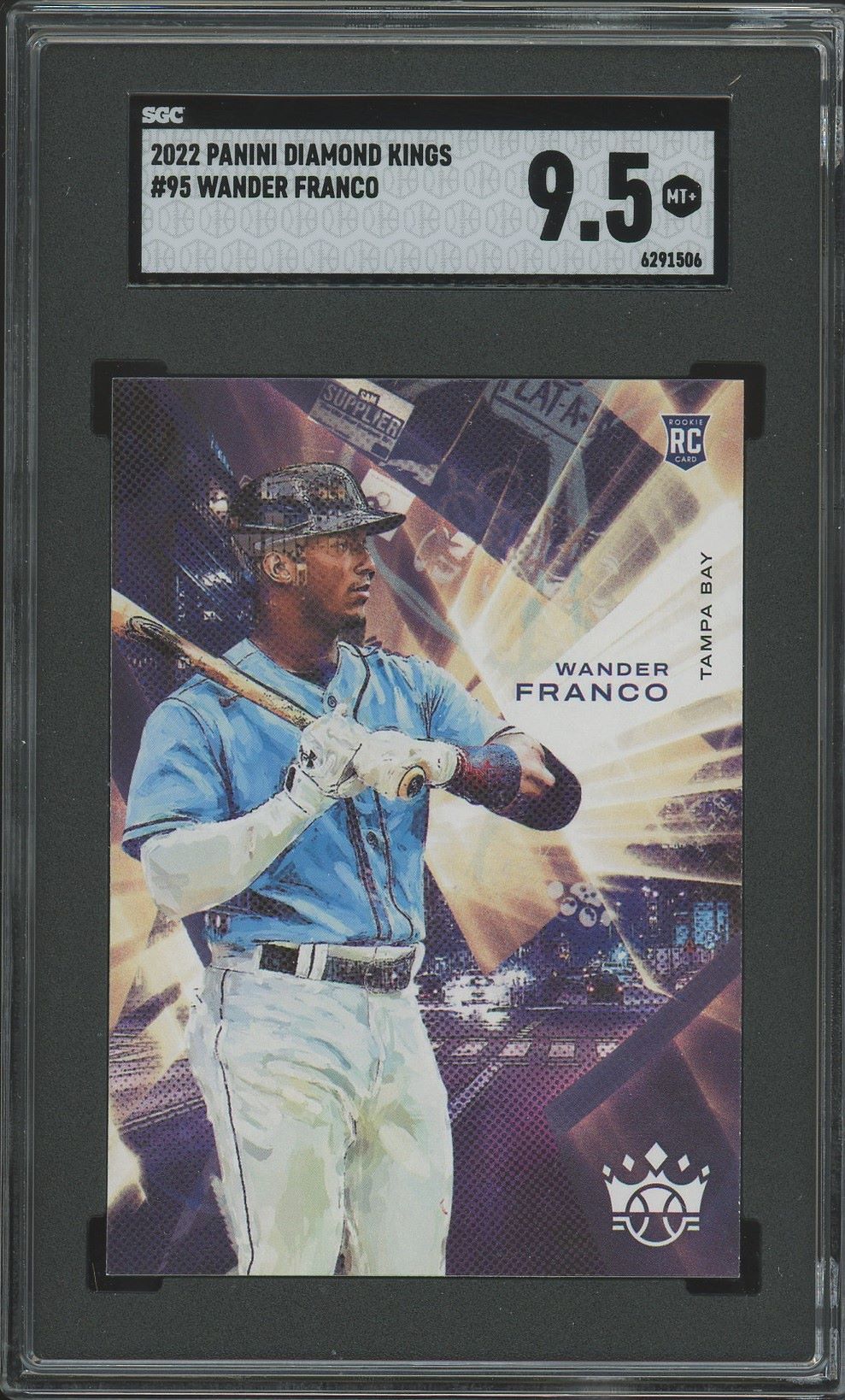 2022 Panini Diamond Kings Wander Franco Rookie #95 SGC 9.5