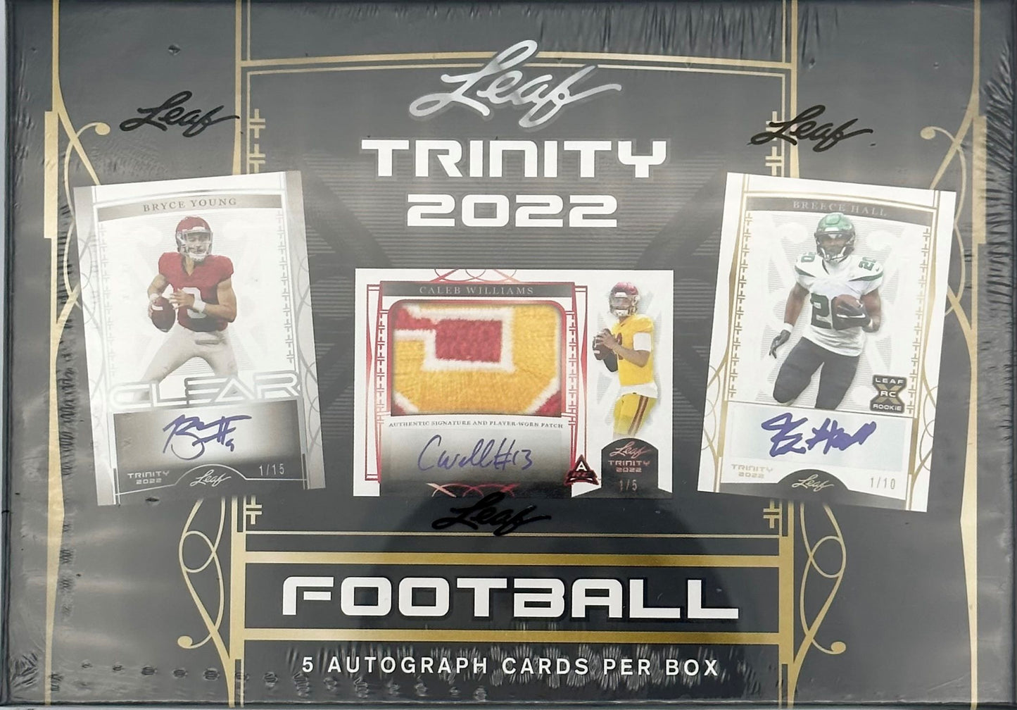 2022 Leaf Trinity Football Hobby box