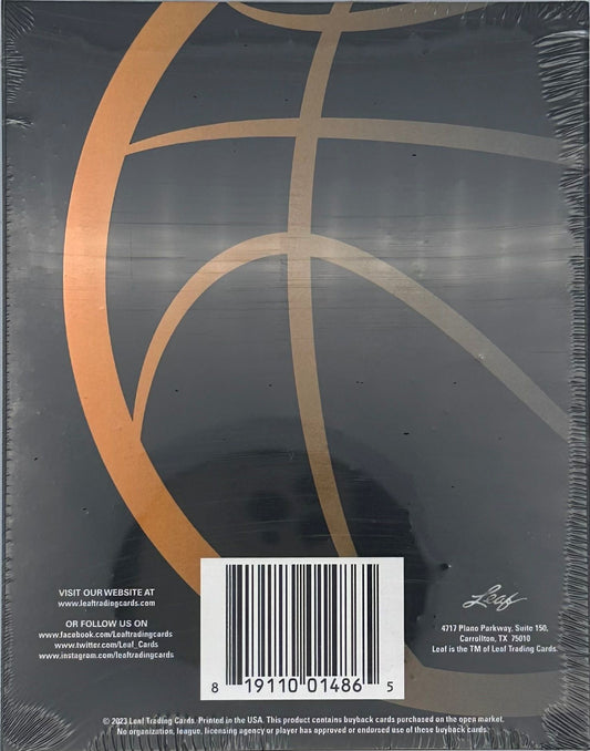 2023 Leaf Solo Pack Basketball Hobby Box