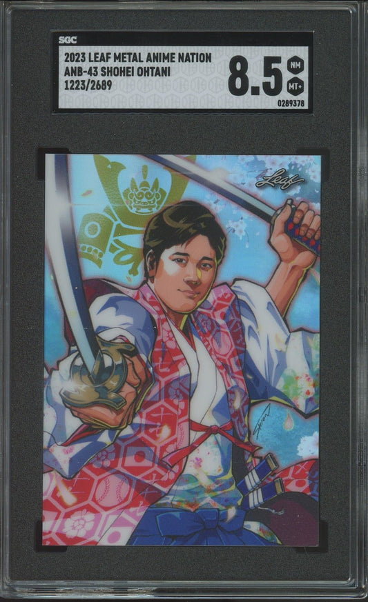 2023 Leaf Metal Shohei Ohtani Anime Nation #/2689 #ANB-43 SGC 8.5