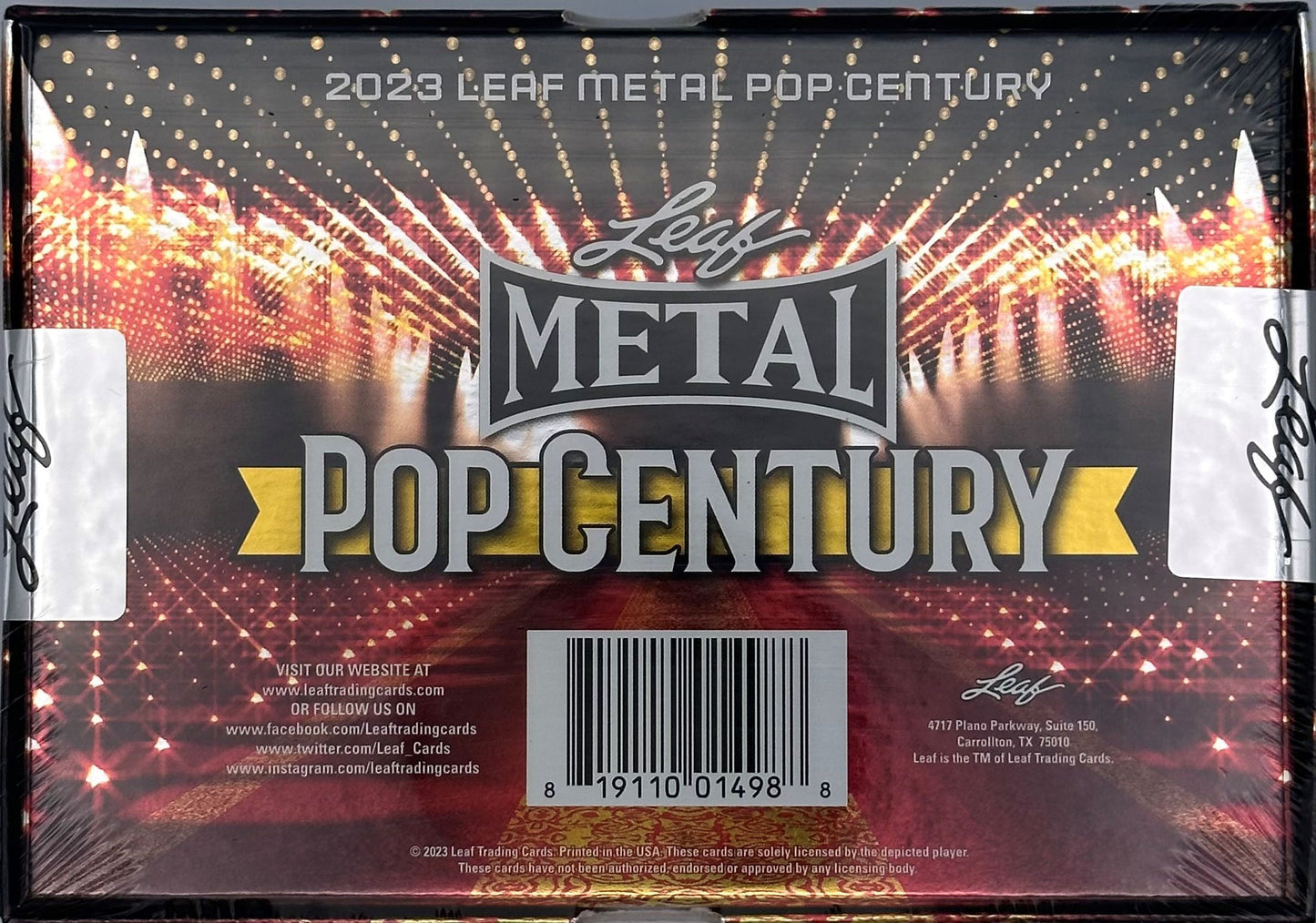 2023 Leaf Metal Pop Century Hobby Box