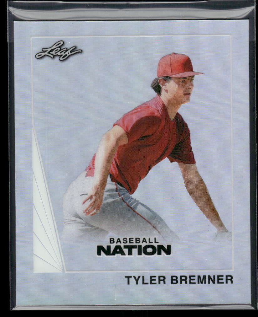 2026 Leaf Baseball Nation Tyler Bremner 1990 Leaf Mini Silver #/75 #90B-84