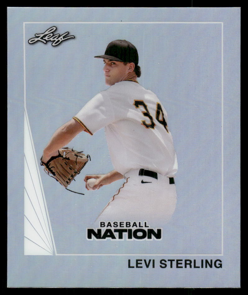 2026 Leaf Baseball Nation Levi Sterling 1990 Mini Silver #/75