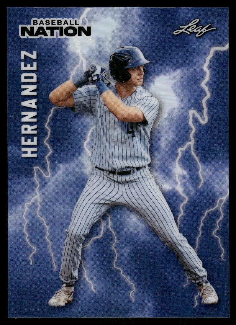 2026 Leaf Baseball Nation Alex Hernandez Blue #/49 #PB-1