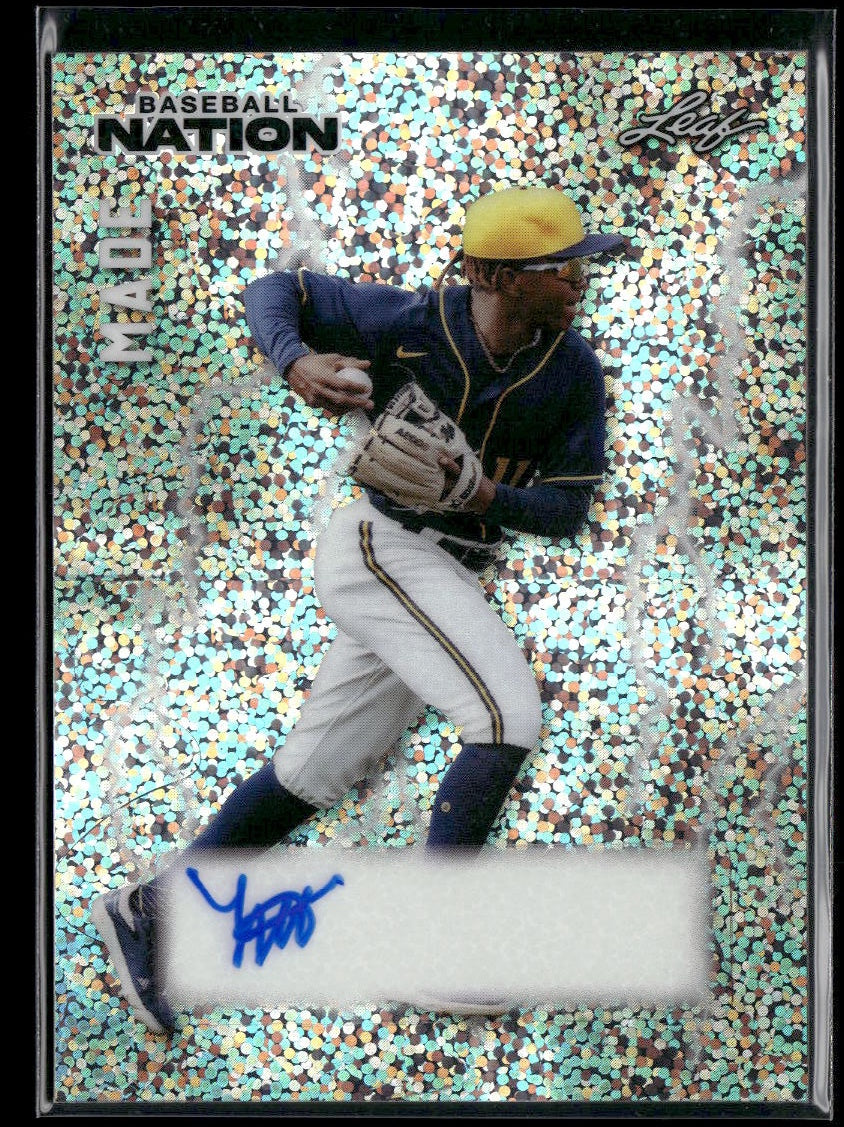 2026 Leaf Baseball Nation Jesús Made Silver Disco Auto #19/25 #PA-JM1