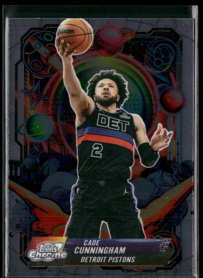 2025-26 Topps Chrome Cosmic Cade Cunningham Propulsion #PRP-5