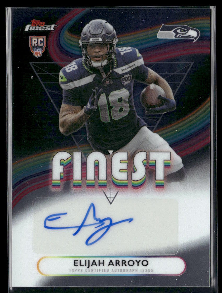 2025 Topps Finest Elijah Arroyo RC Auto #RFA-EAR