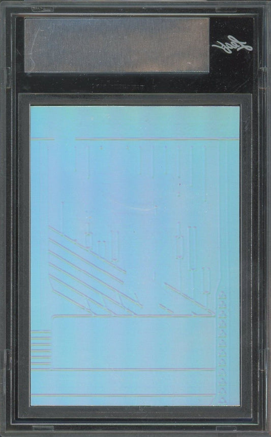 Adonai Mitchell 2022 Leaf Valiant Stock Rising Pre-Prod Auto Navy #1/1