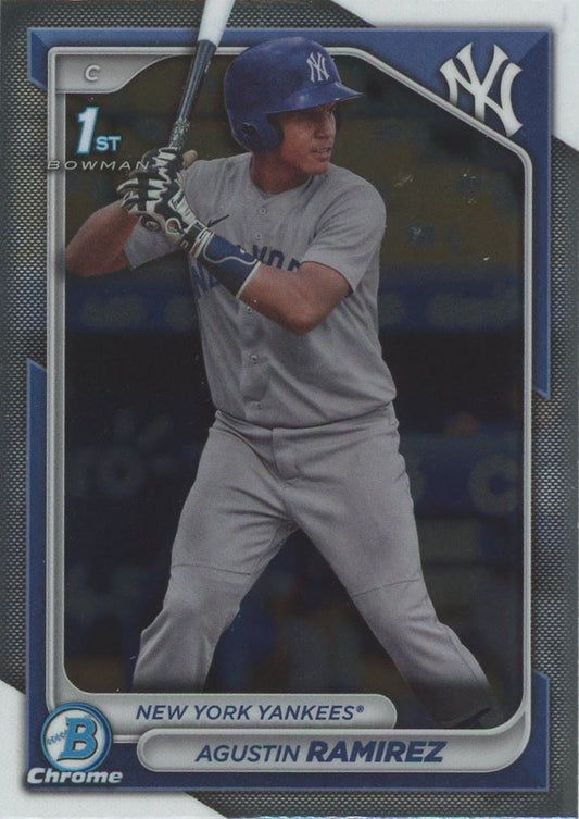 2024 Bowman Chrome Agustin Ramirez 1st Bowman #BCP-85