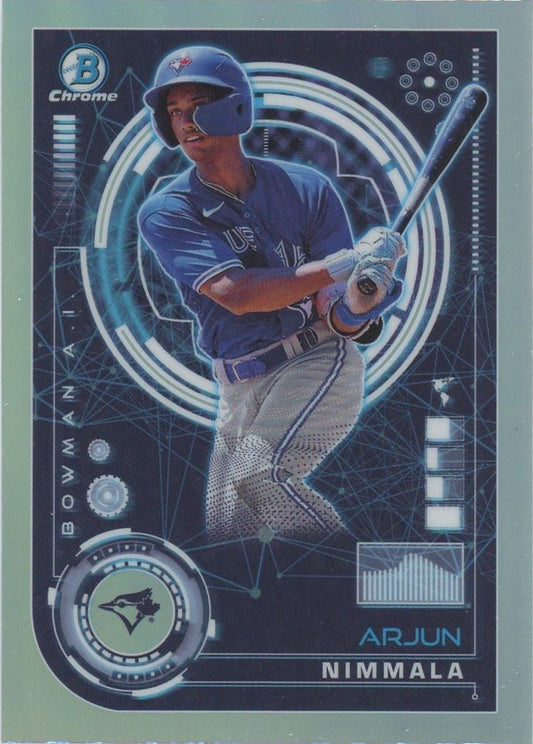 2024 Bowman Chrome Arjun Nimmala Bowman AI Insert #BAI-18