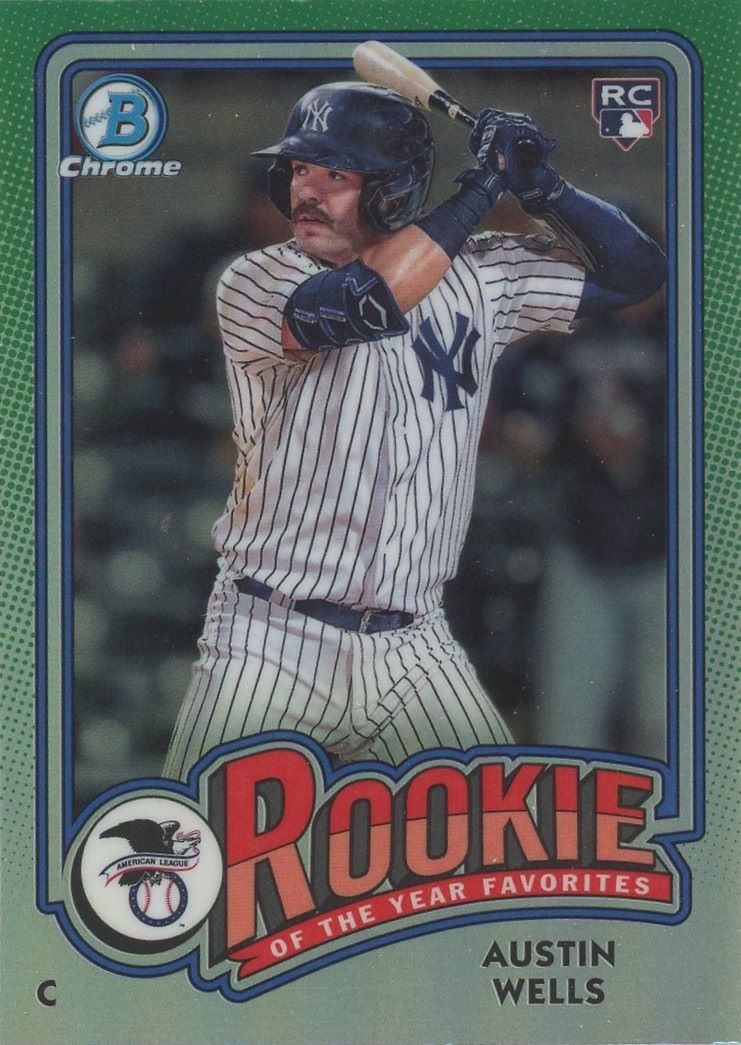 2024 Bowman  Austin Wells Rookie of the Year Favorites #ROY-2