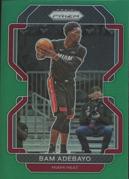 2021-22 Panini Prizm Bam Adebayo Green #228