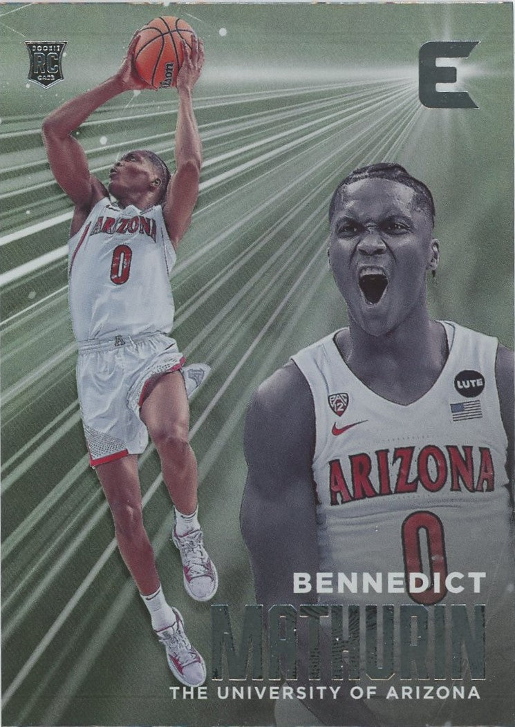 2022 Panini Chronicles Bennedict Mathurin Draft Picks Essentials #3 RC