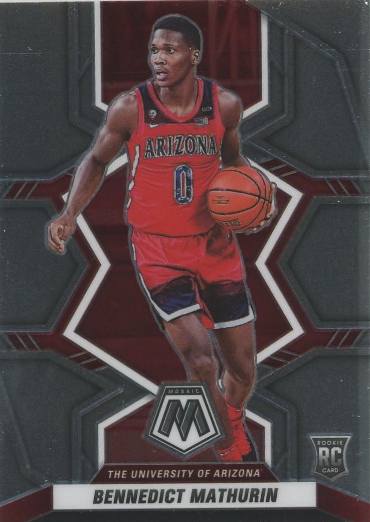 2022-23 Chronicles  Bennedict Mathurin Mosaic Draft Picks RC #11