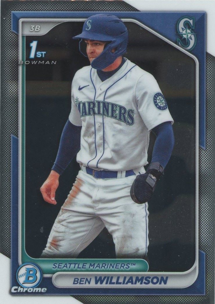 2024 Bowman Chrome Ben Williamson 1st Bowman #BCP-67