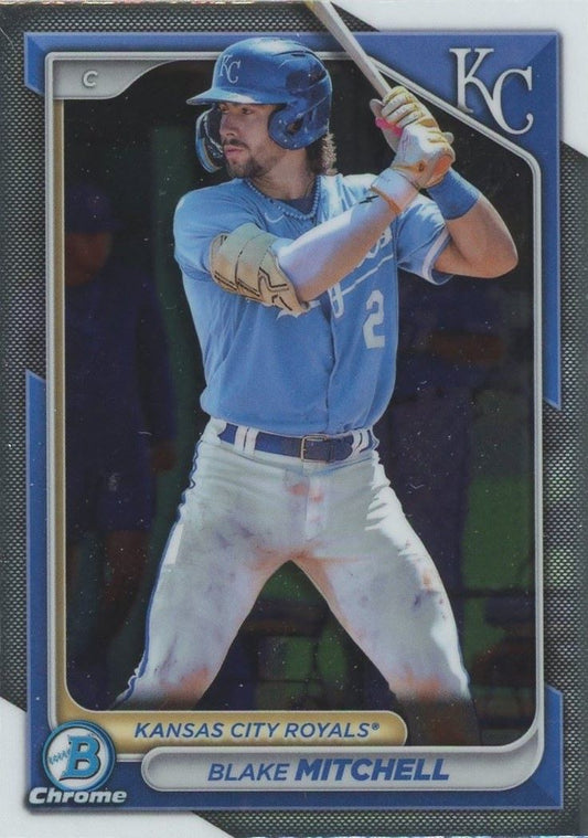 2024 Bowman Chrome Blake Mitchell #BCP-117