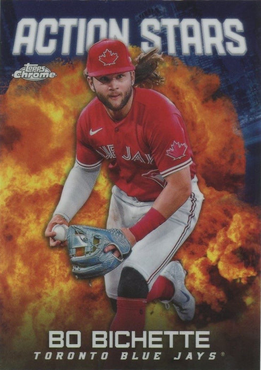 2023 Topps Chrome Update Bo Bichette Action Stars #ASC-26