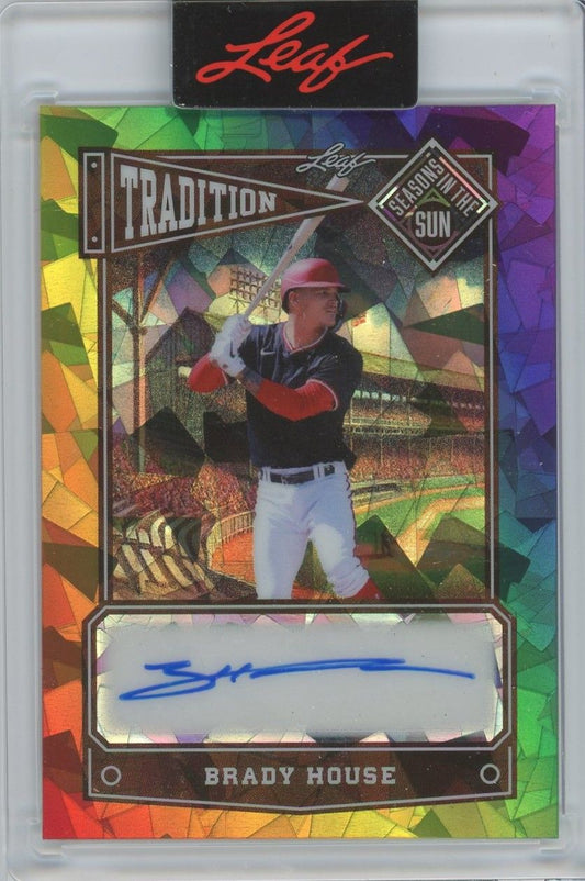 Brady House 2025 Leaf Seasons In The Sun Tradition Auto #5/10 #T-BH1