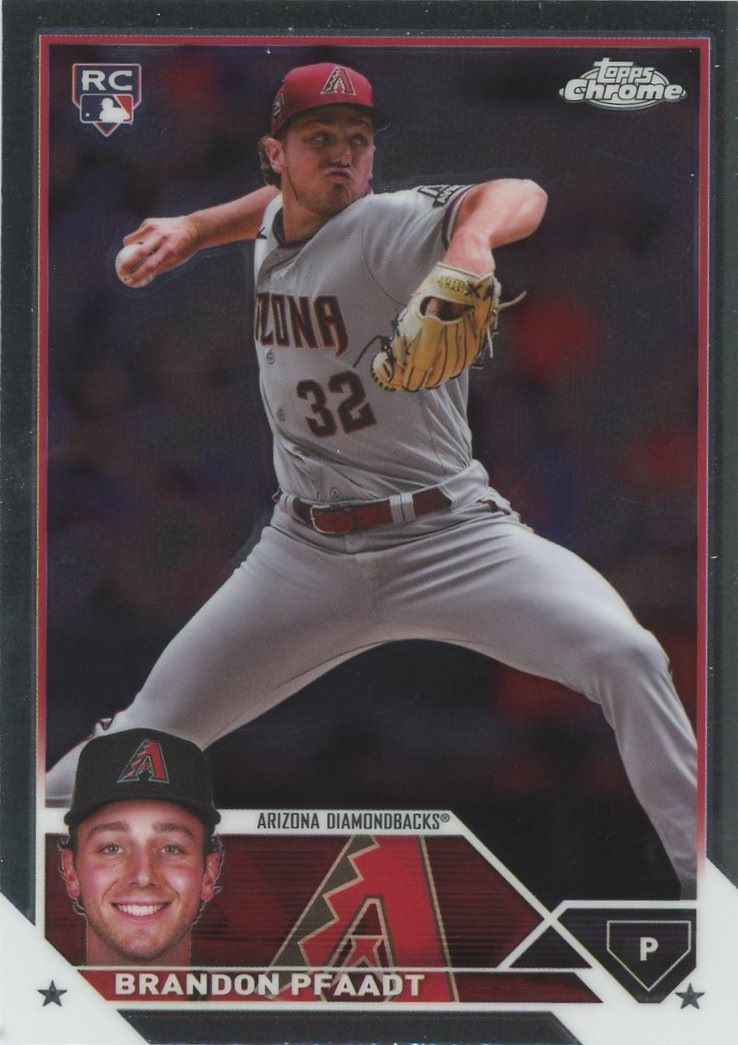 2023 Topps Chrome Update Brandon Pfaadt Rookie #USC156 RC