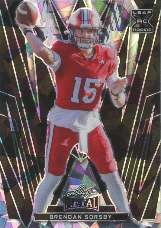 Brendan Sorsby 2024 Leaf Metal Rookie XRC #2/4 #117