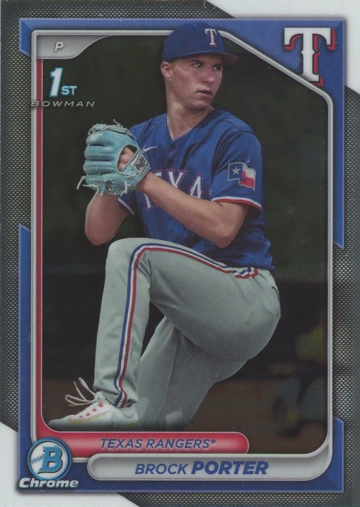 2024 Bowman Chrome Brock Porter 1st Bowman #BCP-36