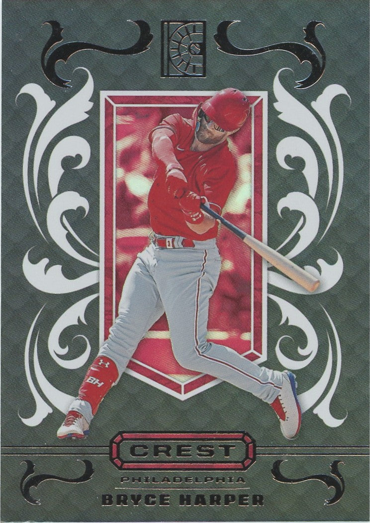 2022 Panini Capstone Bryce Harper Baseball Crest #C-5