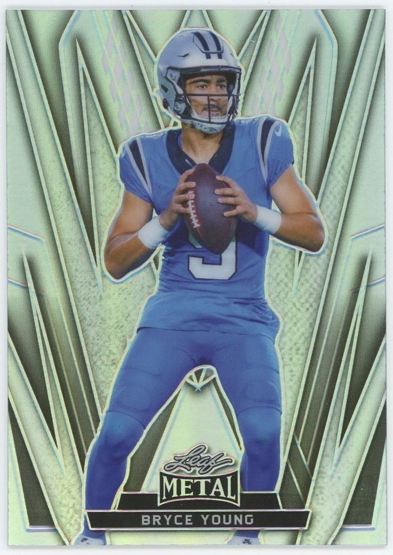 2024 Leaf Metal Football Bryce Young #17 Carolina Panthers