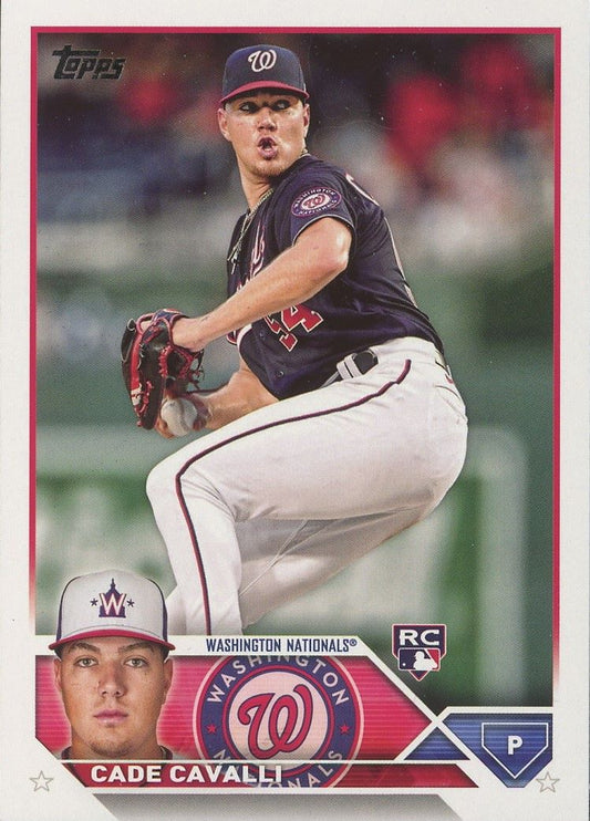 2023 Topps Series 1 Cade Cavalli Rookie #320