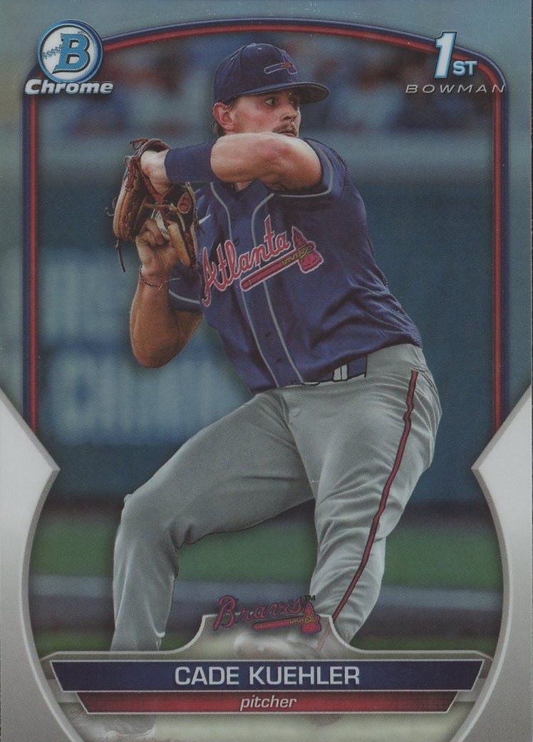 2023 Bowman Draft Chrome Cade Kuehler 1st Bowman Refractor #BDC-21