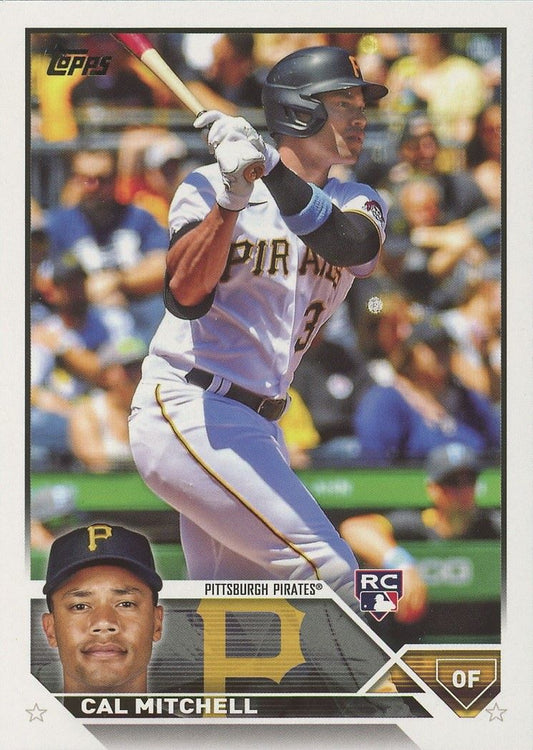 2023 Topps Series 1 Cal Mitchell Rookie #313