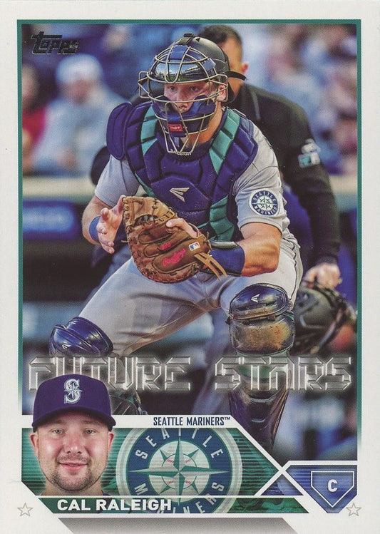 2023 Topps Series 1 Cal Raleigh Rookie #160