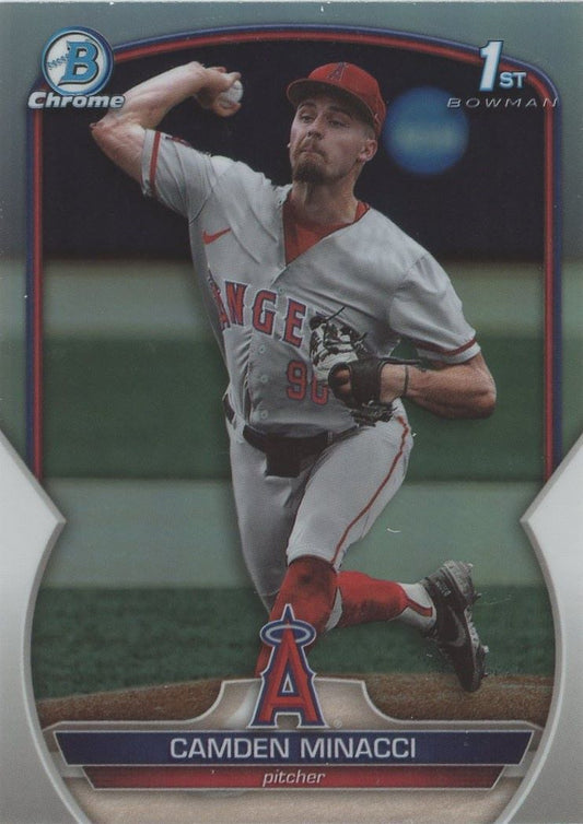 2023 Bowman Draft Chrome Camden Minacci 1st Bowman Refractor #BDC-23