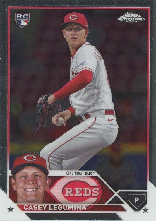 2023 Topps Chrome Update Casey Legumina Rookie #USC5