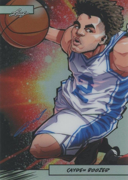 Cayden Boozer 2025 Leaf Anime Nation #84/99 Silver RC #AN2B-50