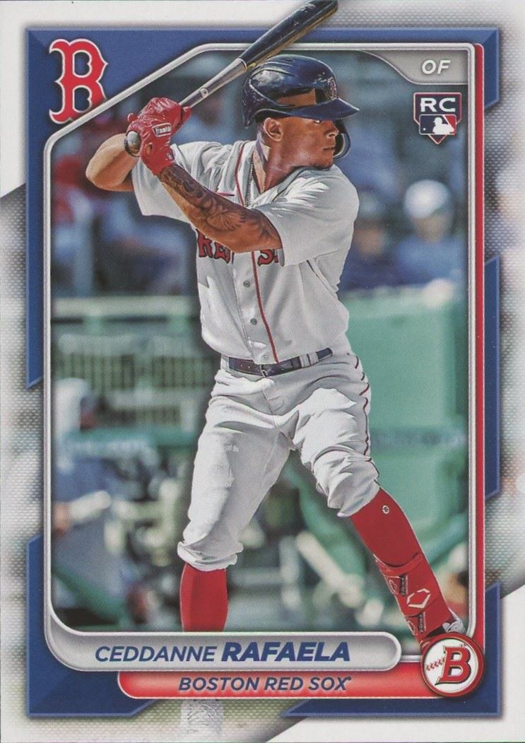 2024 Bowman Ceddanne Rafaela Rookie #84 Boston Red Sox